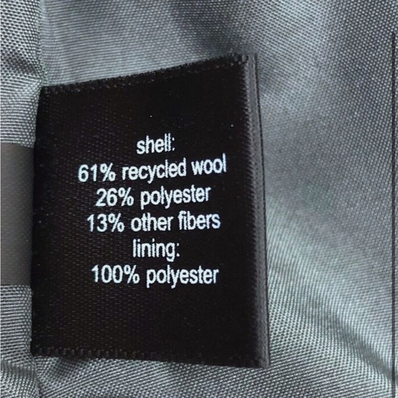 The Limited Womens Medium Blazer Zip Jacket Neutral Professional Gray Academia - Picture 8 of 8